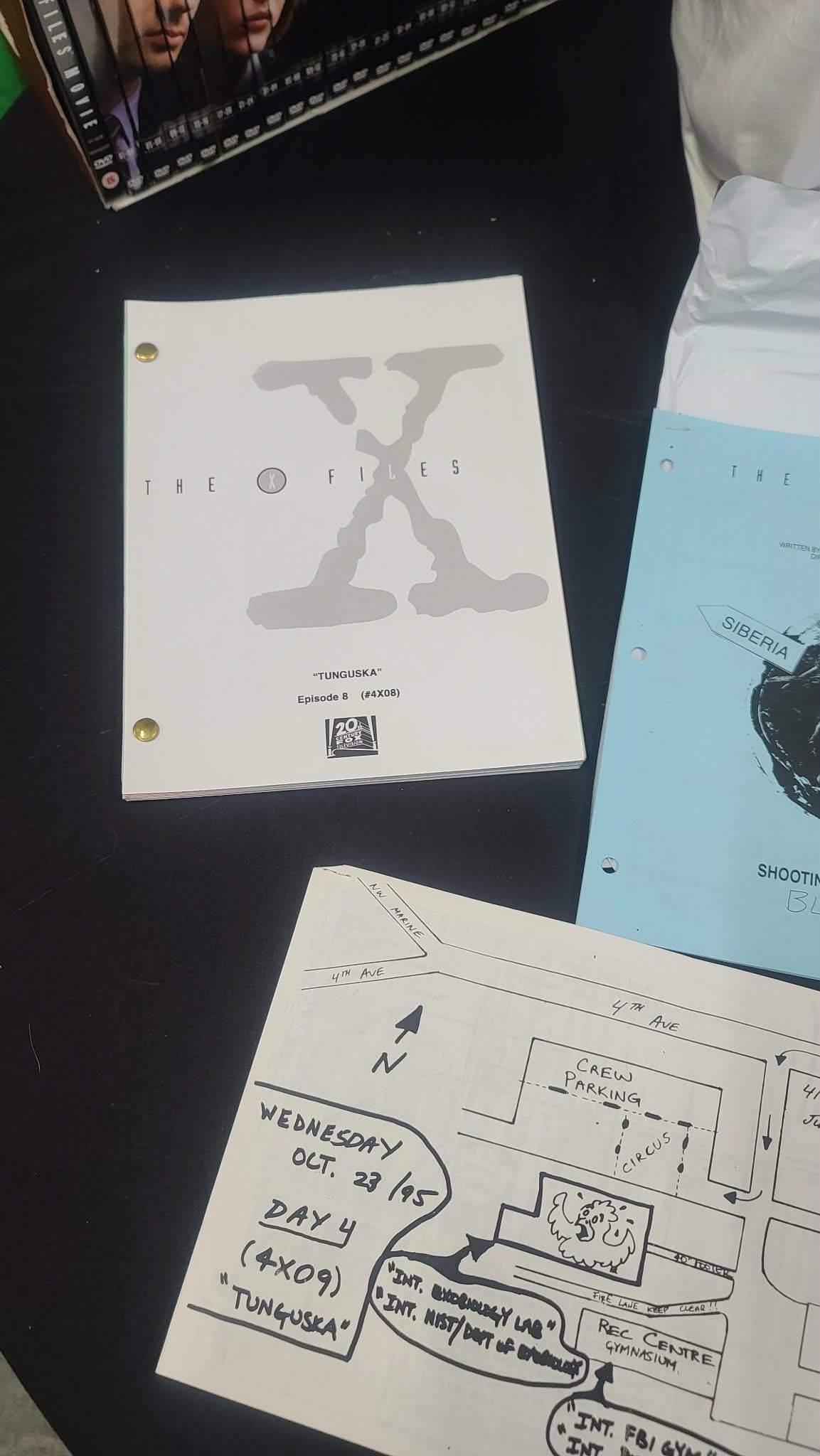 *X-Files - Original Production Used Script - Tunguska
