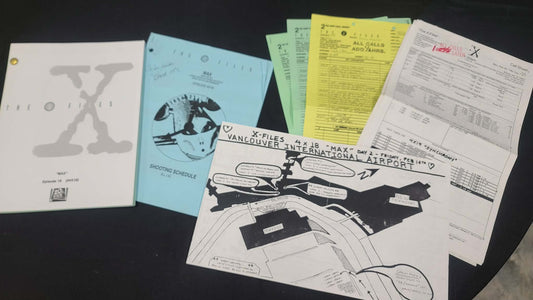 *X-Files - Original Production Used Script - Max