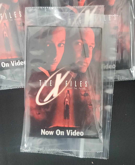XFiles - FIGHT THE FUTURE  video promo pin