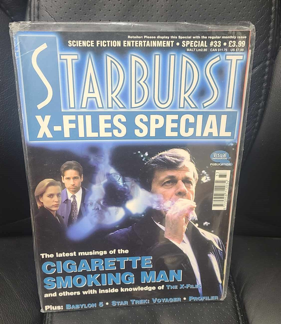 Starburst Magazine  #33 - Xfiles Magazine - CSM