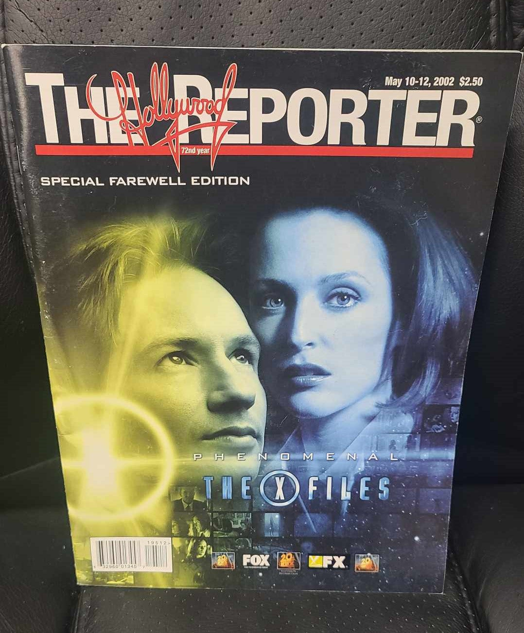 x-Files Farewell edition - Hollywood Reporter Magazine