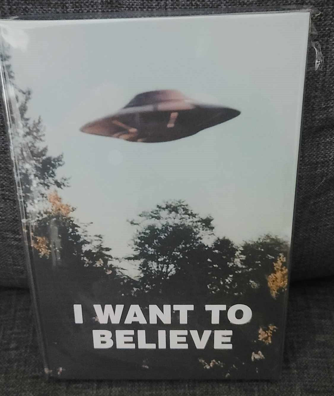 I WANT TO BELIEVE - XFiles Journal/Notebook