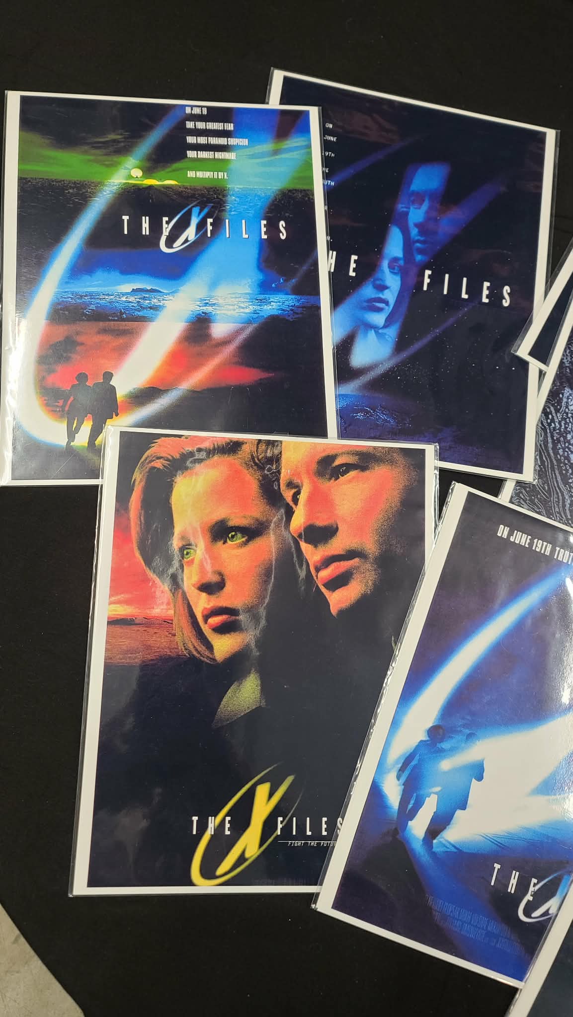 The X-Files FIGHT THE FUTURE Concept Art Photo Lot  8" x 10"
