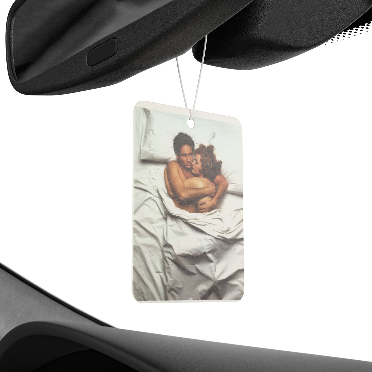 Rolling Stone David Duchovny and Gillian Anderson Car Air Freshener -XFP Direct