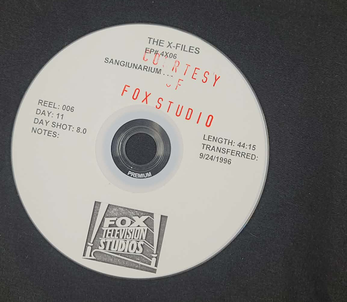 *X-FILES - Dailies DVD #13