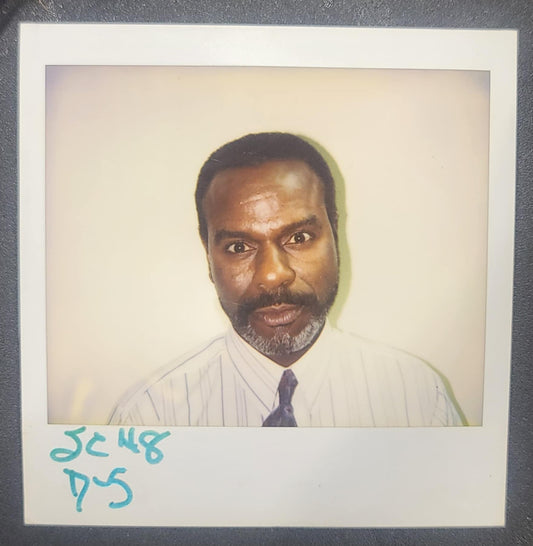 X-Files Production Used Continuity Photo - Mr. X - Steven Williams