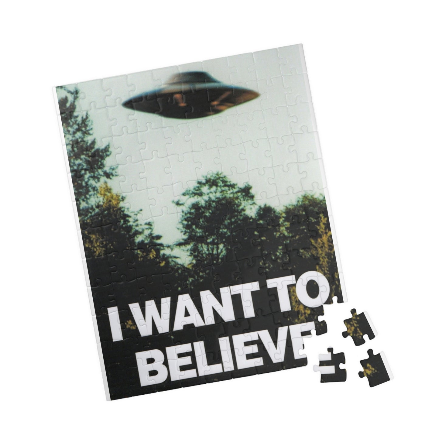 I Want To Believe Puzzle (110, or 520piece)- XFP Direct