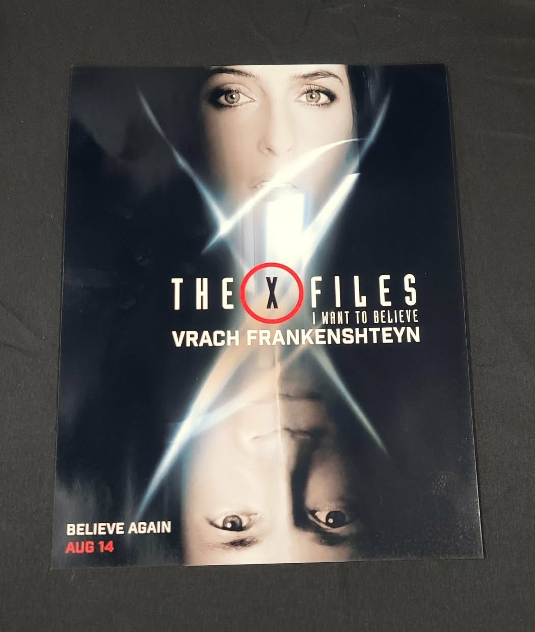 *X-Files- I Want To Believe - Vrach Frankenshteyn. 13x19 poster set