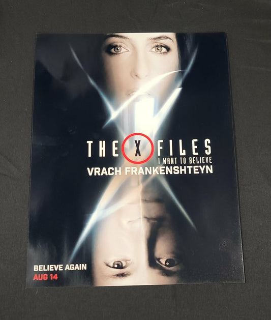 *X-Files- I Want To Believe - Vrach Frankenshteyn. 13x19 poster