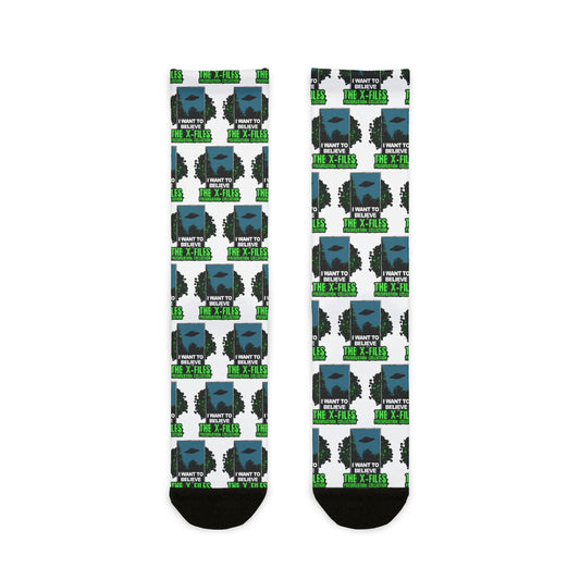 XFP Mini I Want To Believe Socks-XFP Direct