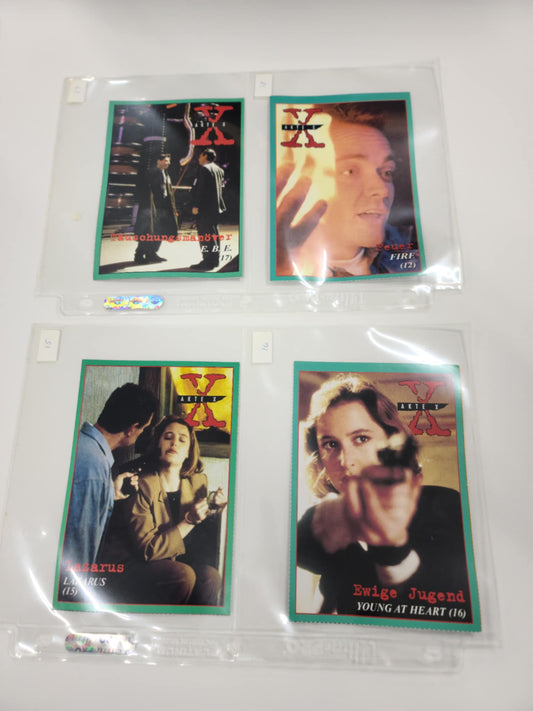 X-Files - International Tear Out Collector Cards