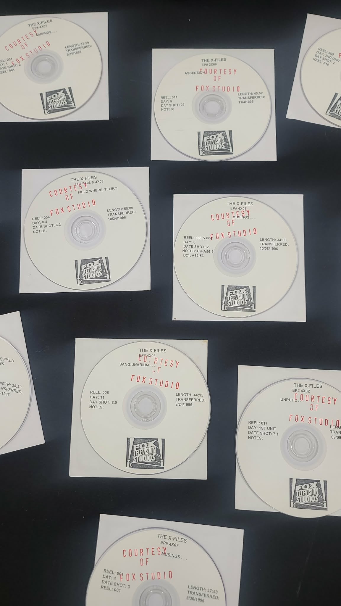 *X-FILES - Dailies 18 DVD Group Lot - Save $30 by buying this group lot.