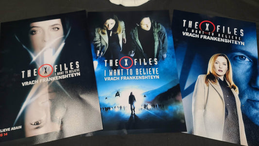 *X-Files- I Want To Believe - Vrach Frankenshteyn. 13x19 poster set