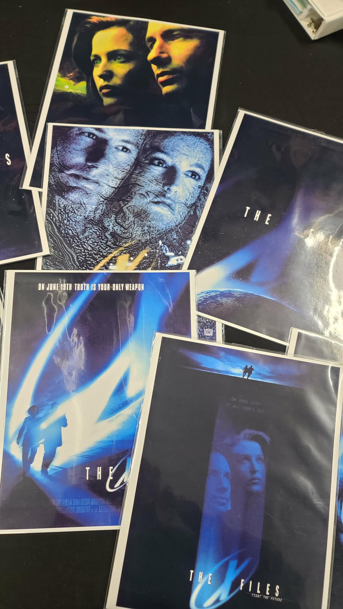 The X-Files FIGHT THE FUTURE Concept Art Photo Lot  8" x 10"