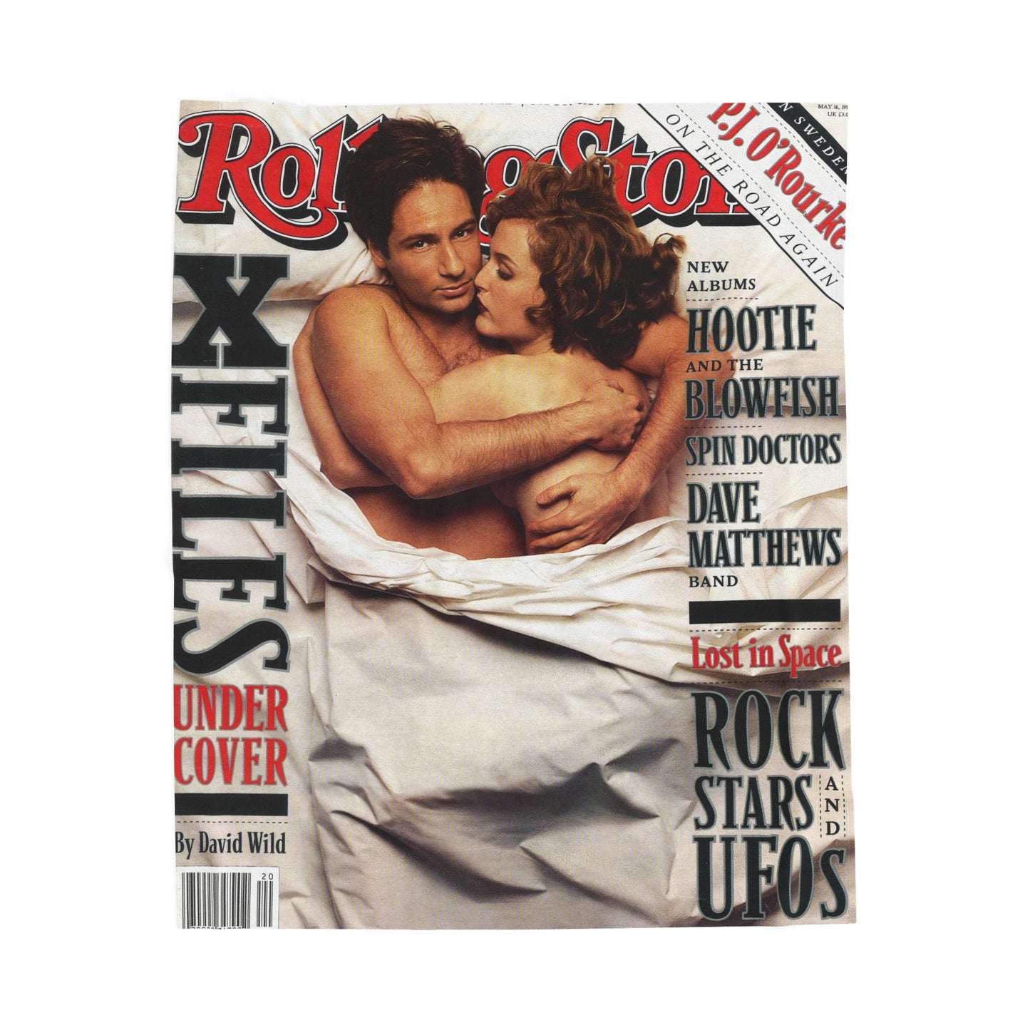 Rolling Stone Cover Velveteen Plush Blanket - XFP Direct