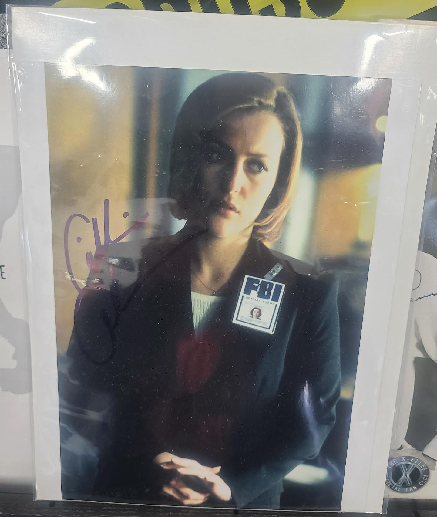 X-Files - Gillian Anderson Autographed Photo