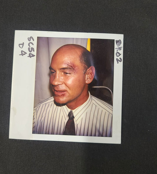 *X-Files- Production Used Continuity Polaroid - Skinner =Mitch Pileggi