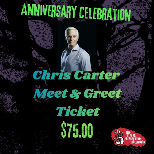 Chris Carter Meet &amp; Greet Ticket-Anniversary Celebration-PLEASE READ DESCRIPTION IN FULL BEFORE BUYING