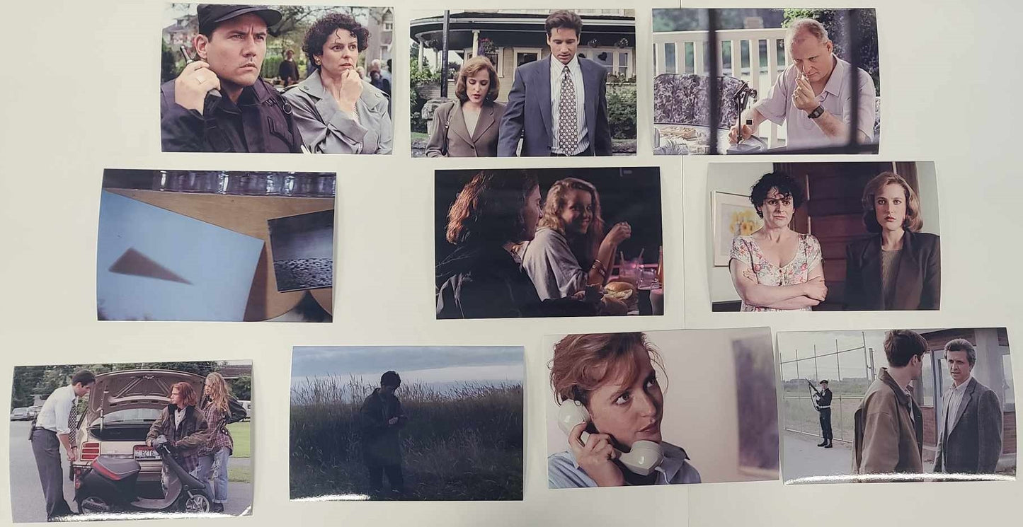 Exclusive THE X-FILES Photo Pack - Episode "DEEP THROAT"