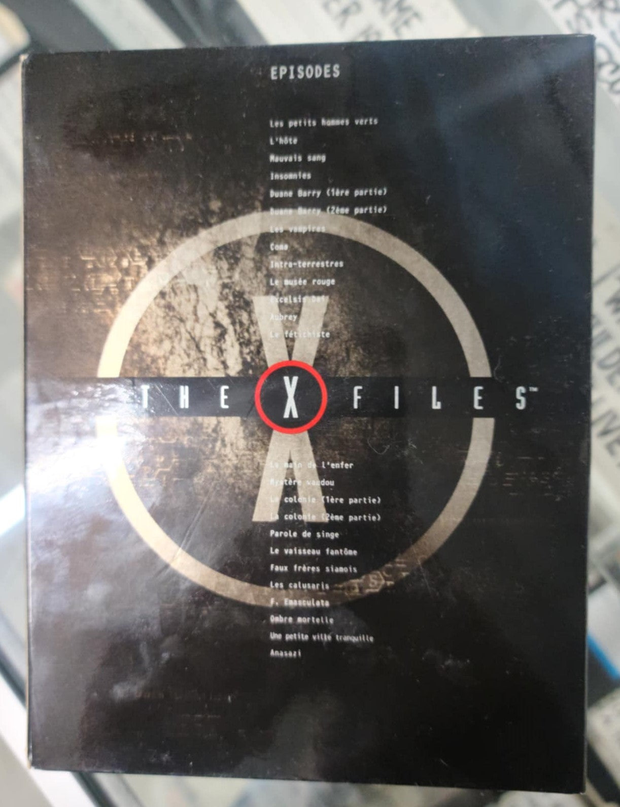 X-Files Season 2 DVD  FRENCH - Autographed by Chris Carter