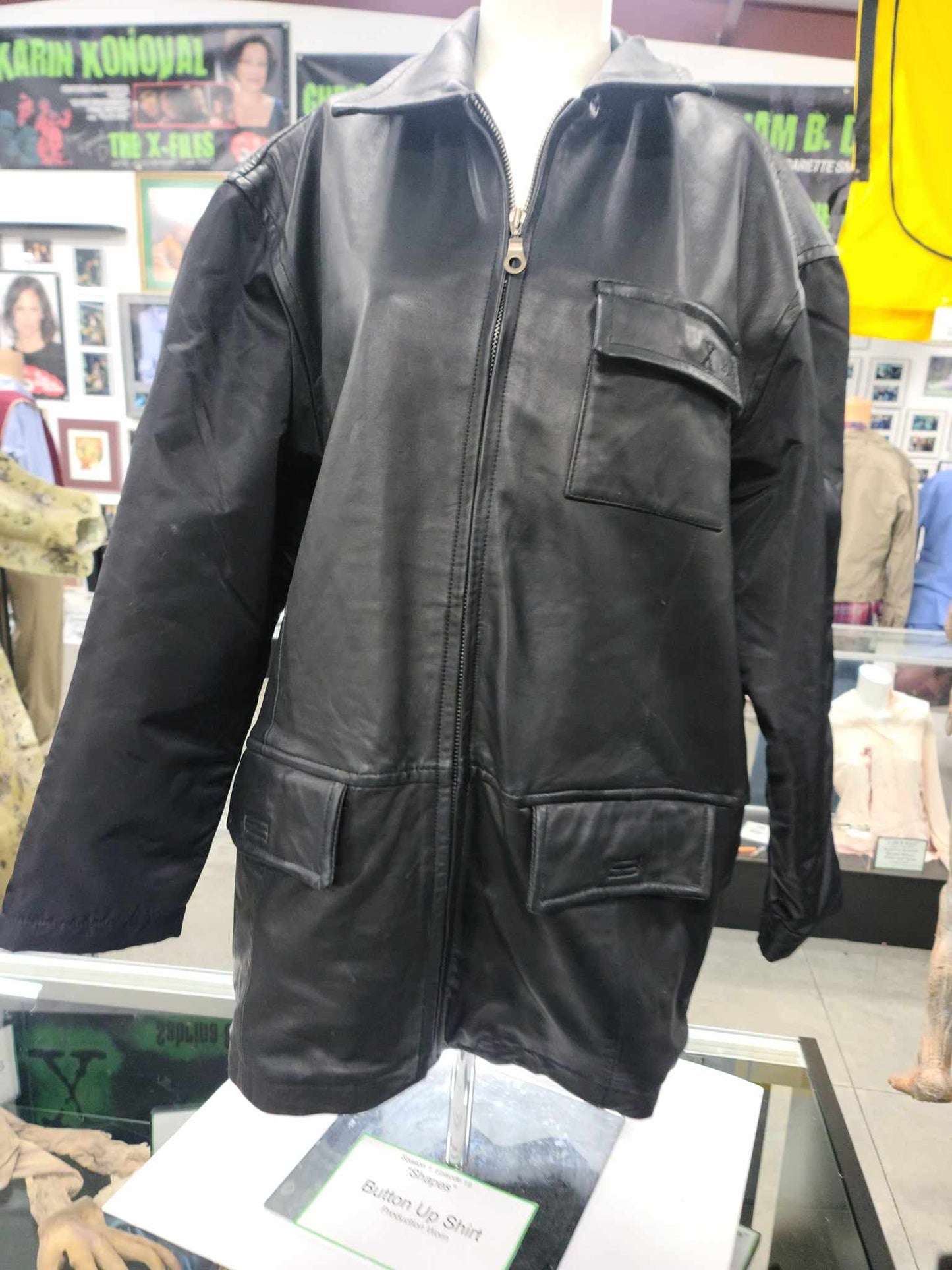 X-Files 1013 (faux) Leather Jacket