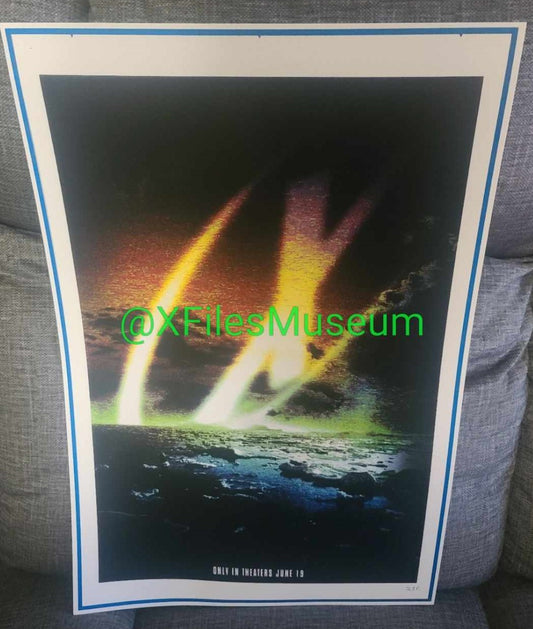 The X-Files FIGHT THE FUTURE Concept Art Print 13" x 19" Poster Print - 110