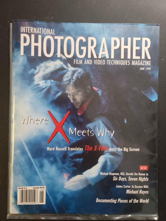 International Photographer Magazine - X-Files - June 1998