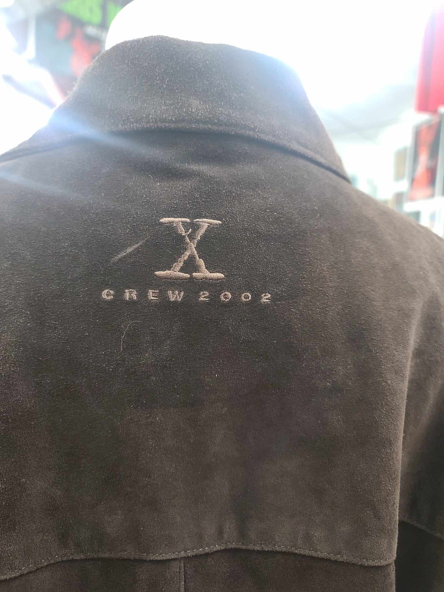 Chris Carter's X-Files 2002 Crew Gift Jacket - Suede