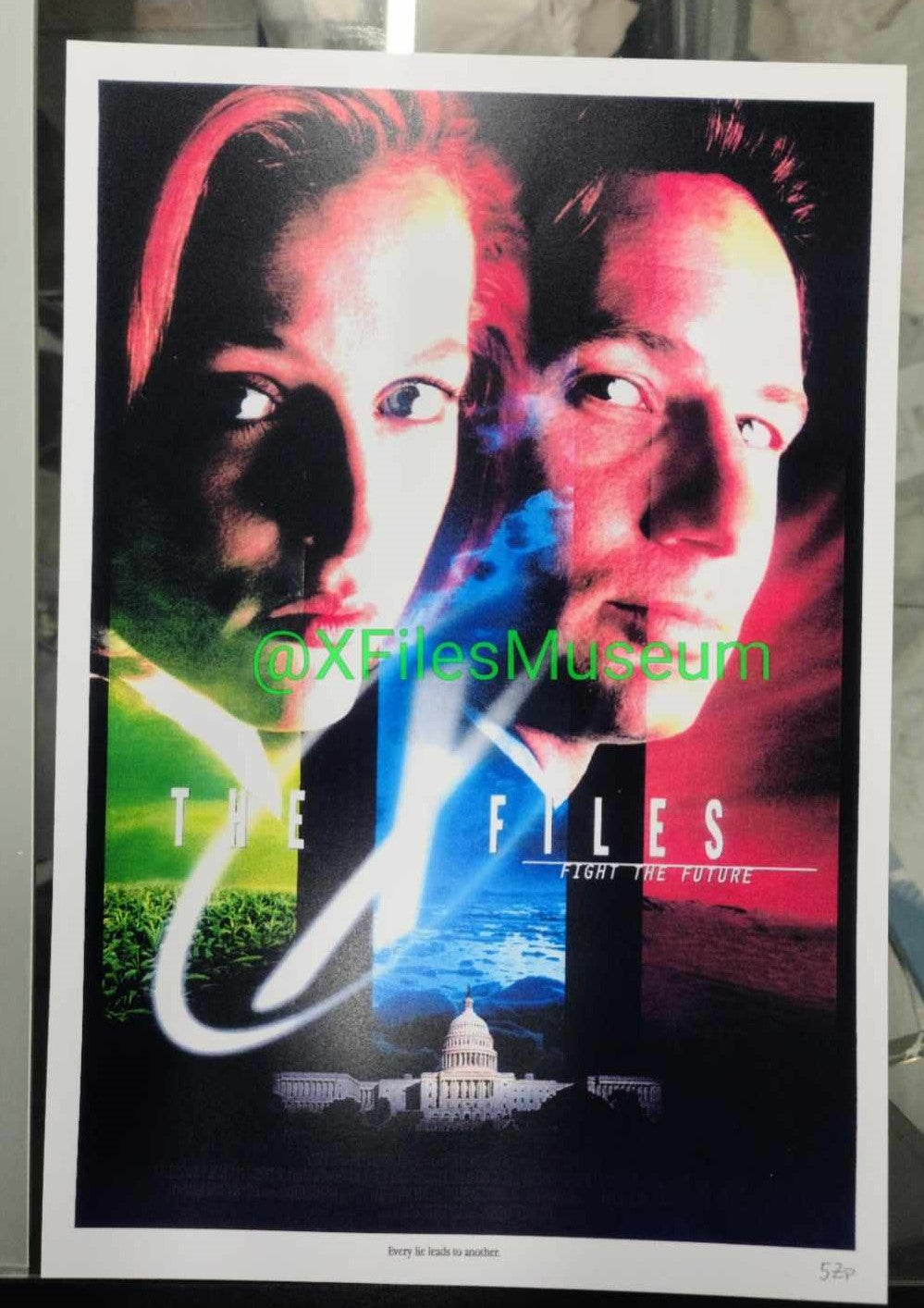 The X-Files FIGHT THE FUTURE Concept Art Print 13" x 19" Poster Print - 58