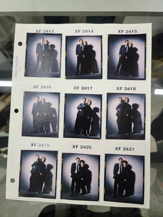 X-Files Fight The Future Photo Shoot - Mark Seliger Photographer #2413 - 2421