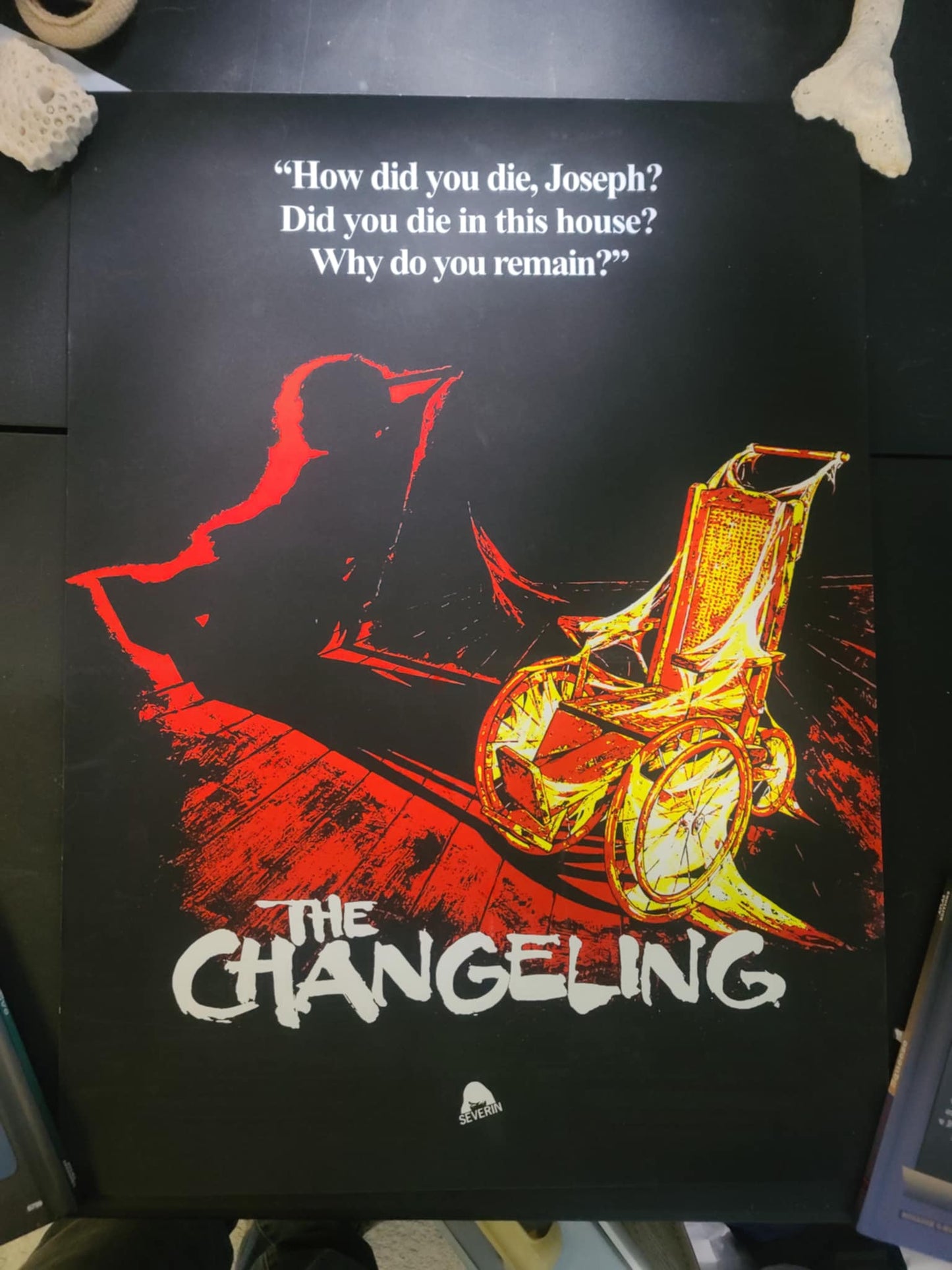 THE CHANGELING -Scream/Shout Factory Limited Blu-ray and 4K Release Poster -Horror