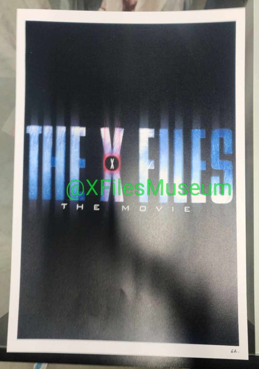 The X-Files FIGHT THE FUTURE Concept Art Print 13" x 19" Poster Print - 79