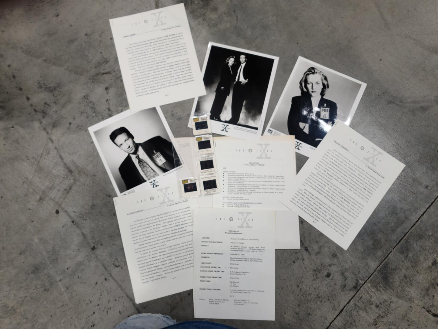 The X-Files Press Pack #3 (With Press Photos and Slides)