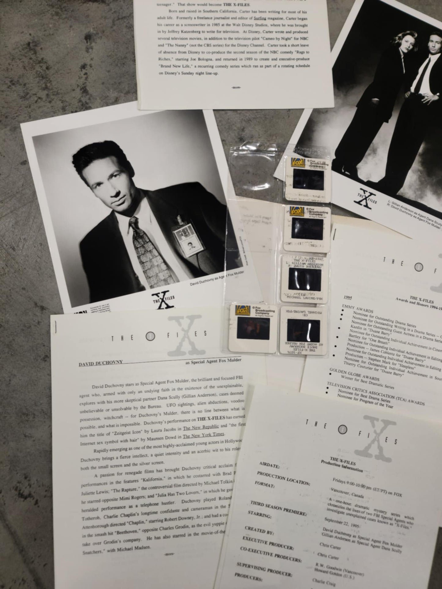 The X-Files Press Pack #3 (With Press Photos and Slides)