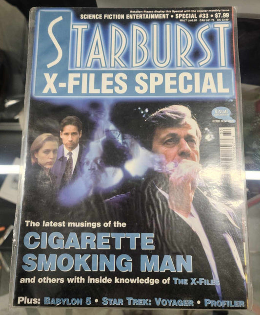 Starburst - X-Files Special - Cigarette Smoking Man