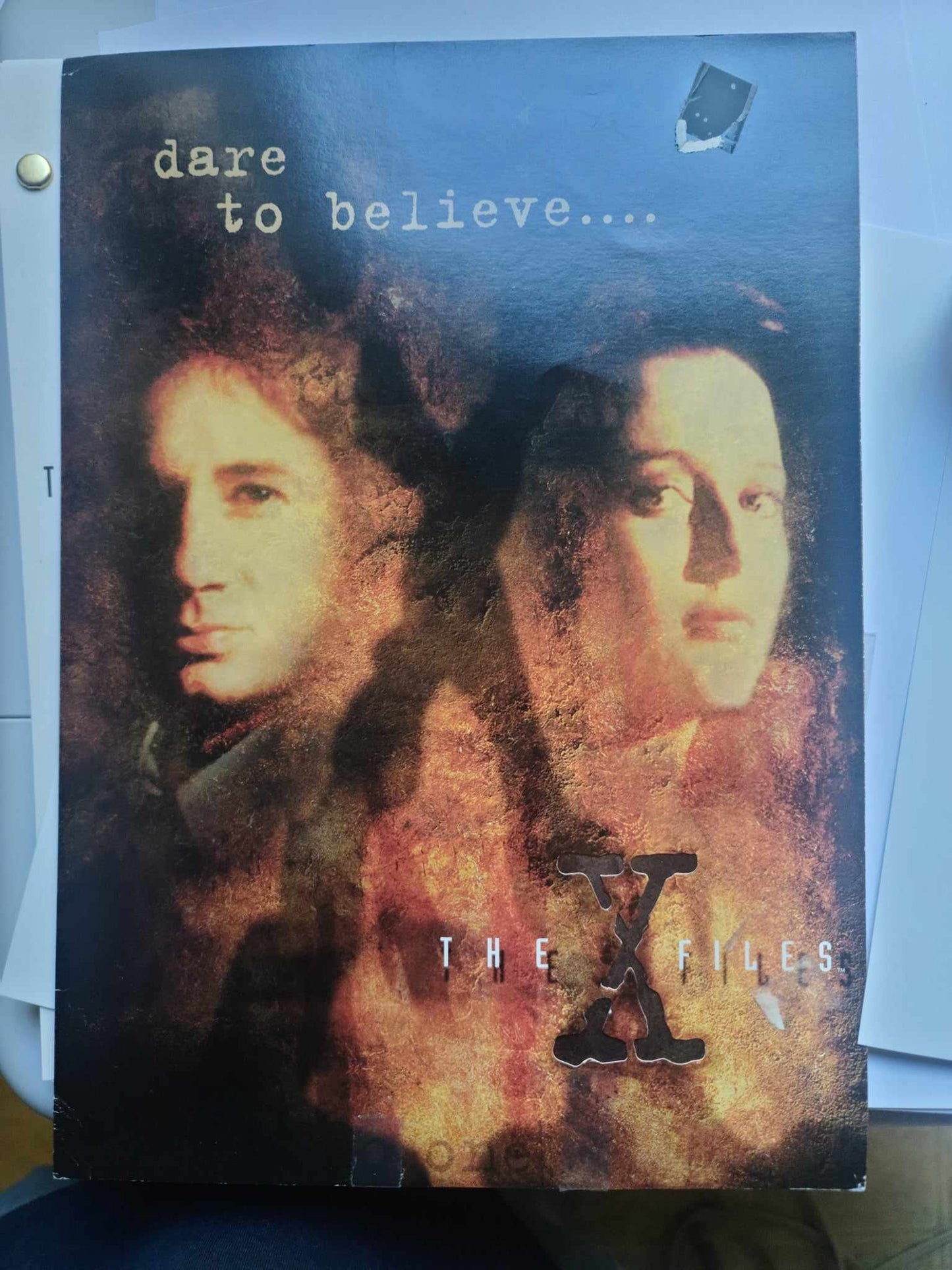 X-Files VHS Promotional Gatefold