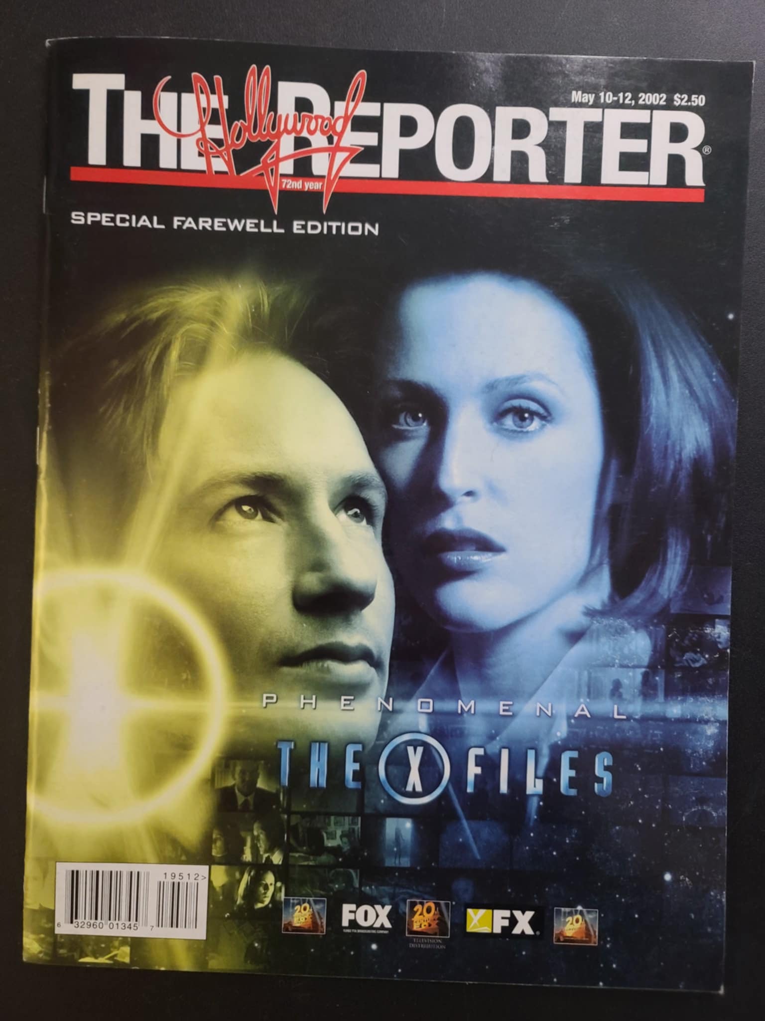 X File Magazine The Hollywood Reporter Magazine - May 2002- X-Files – The X-Files ...