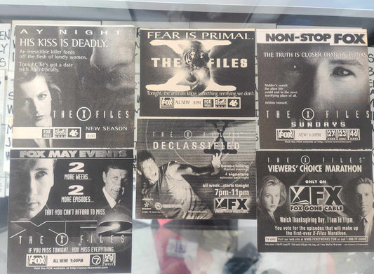 X-Files Ads/Clippings  from TV Guide  #4