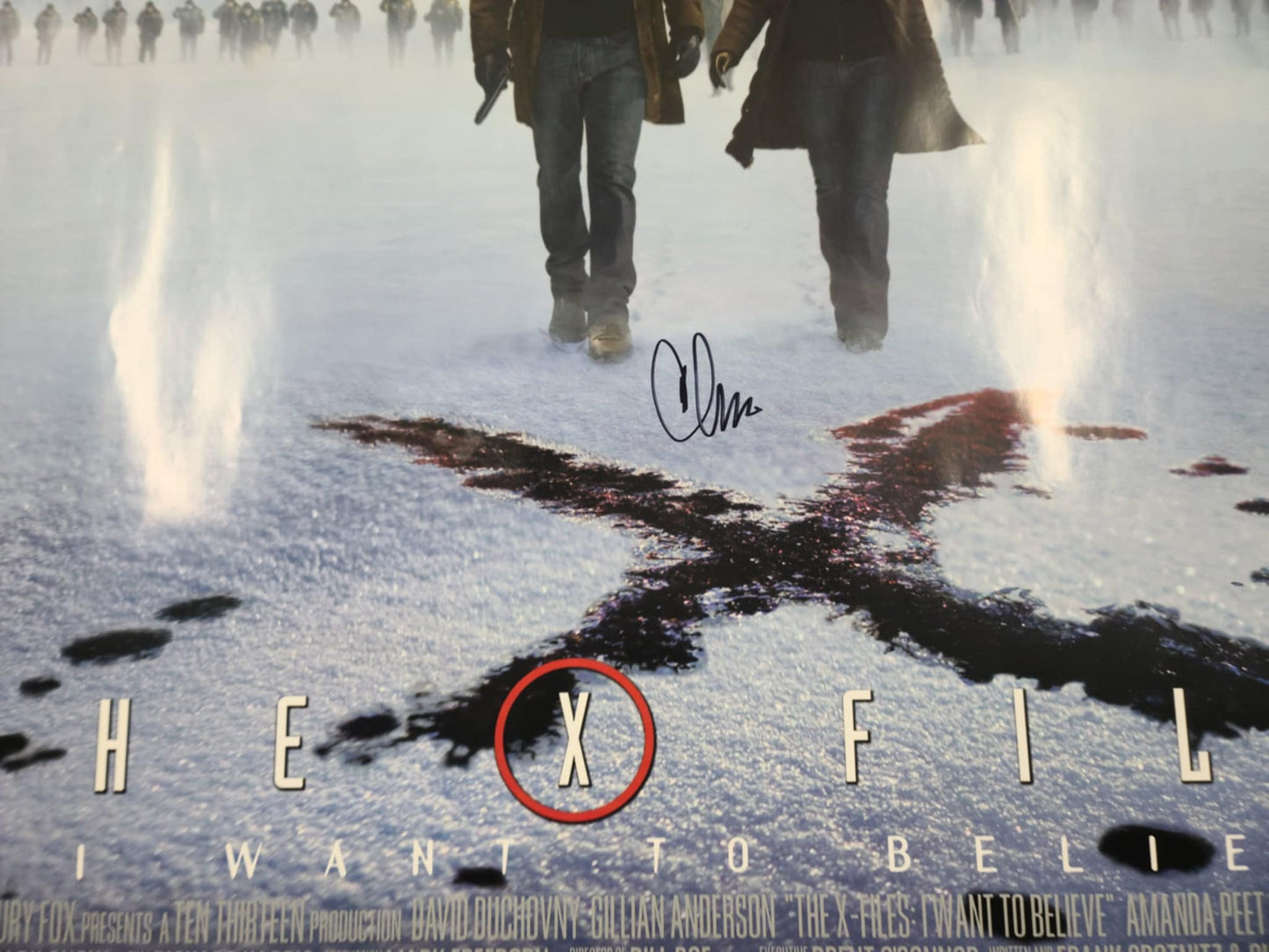 IWTB Quad Movie Poster - Autographed by Chris Carter