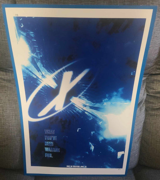 The X-Files FIGHT THE FUTURE Concept Art Print 13" x 19" Poster Print - 113