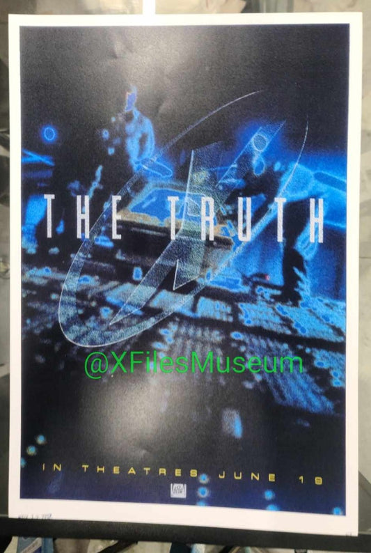 The X-Files FIGHT THE FUTURE Concept Art Print "TT"  8" x 10"