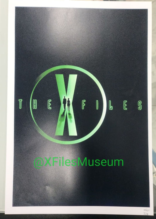 The X-Files FIGHT THE FUTURE Concept Art Print "S"  8" x 10"