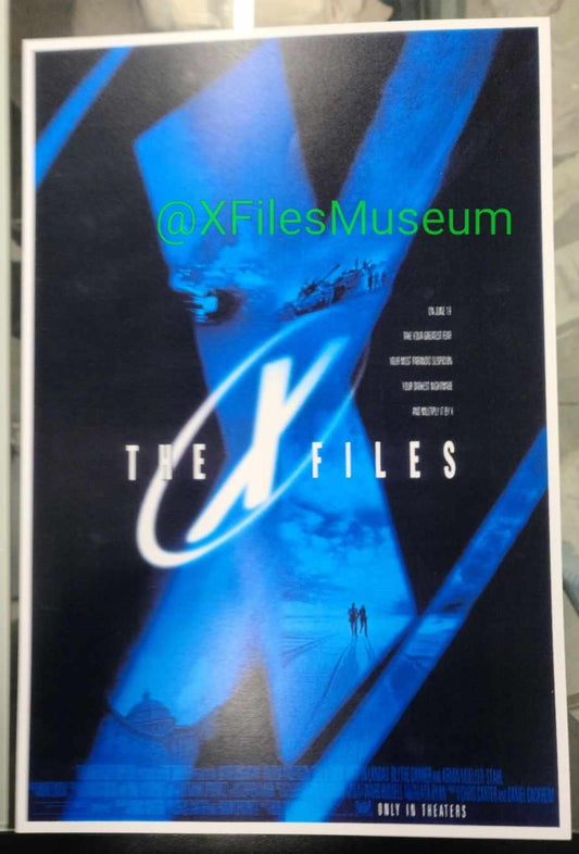The X-Files FIGHT THE FUTURE Concept Art Print "XX"  8" x 10"