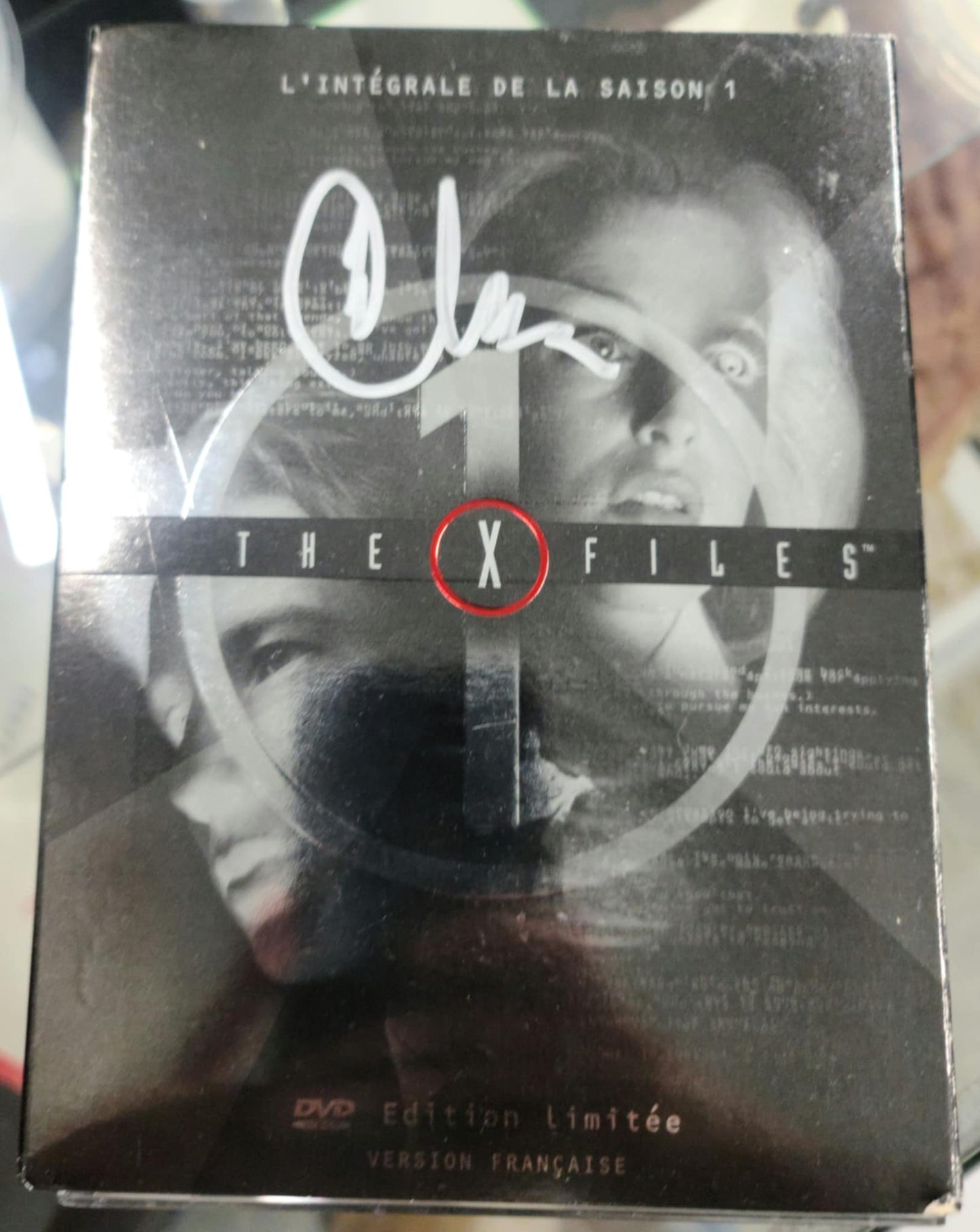 The X-Files Season 1 International DVD Set-Autographed by Chris Carter