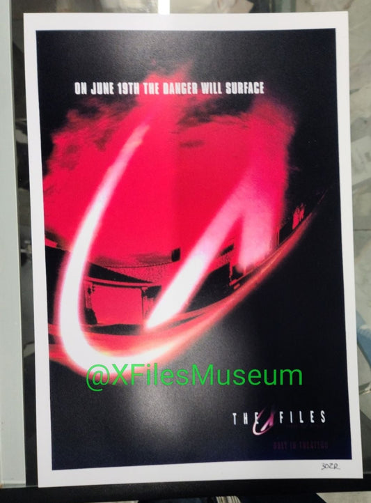 The X-Files FIGHT THE FUTURE Concept Art Print "BB"  8" x 10"