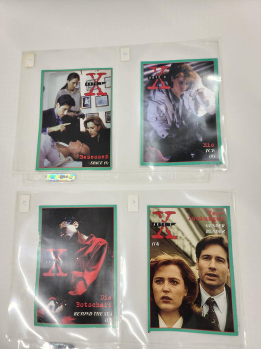 X-Files - International Tear Out Collector Cards