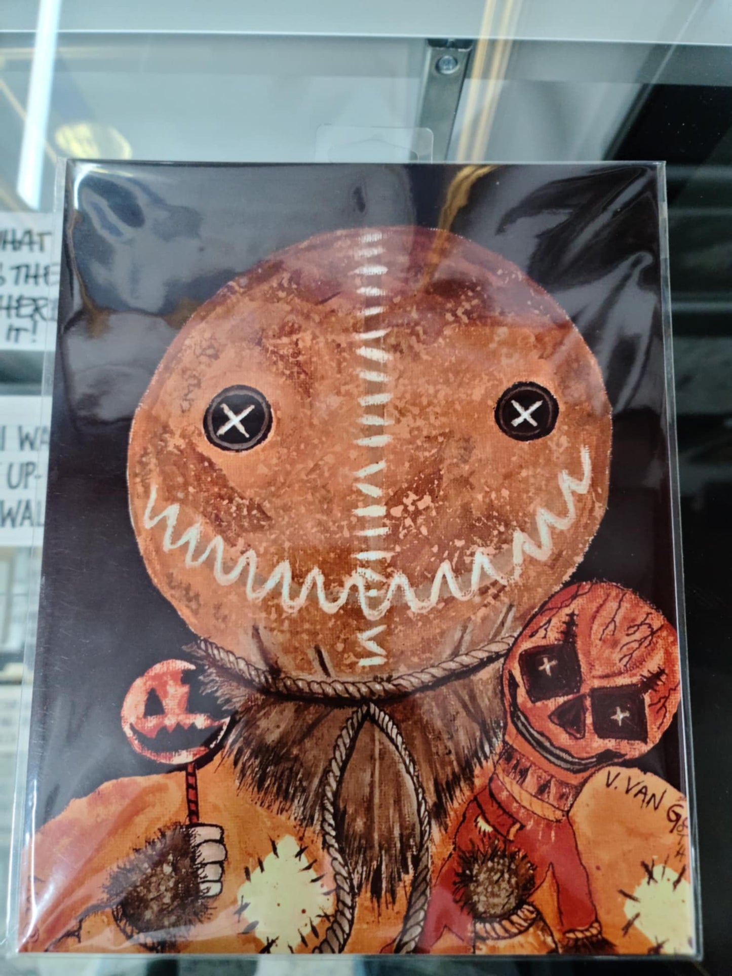 Vyckie VanGoth Art Prints - Gingerbread Man - Horror