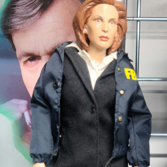 Agent Dana Scully (FBI Jacket) Sideshow Figure -Loose