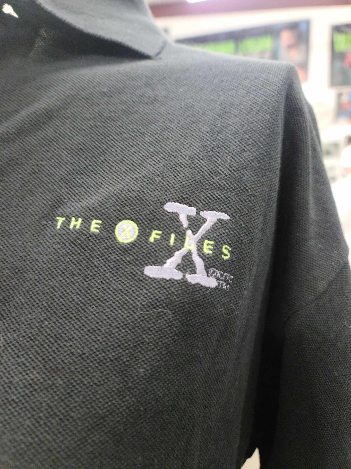 X-Files 3 Button Shirt