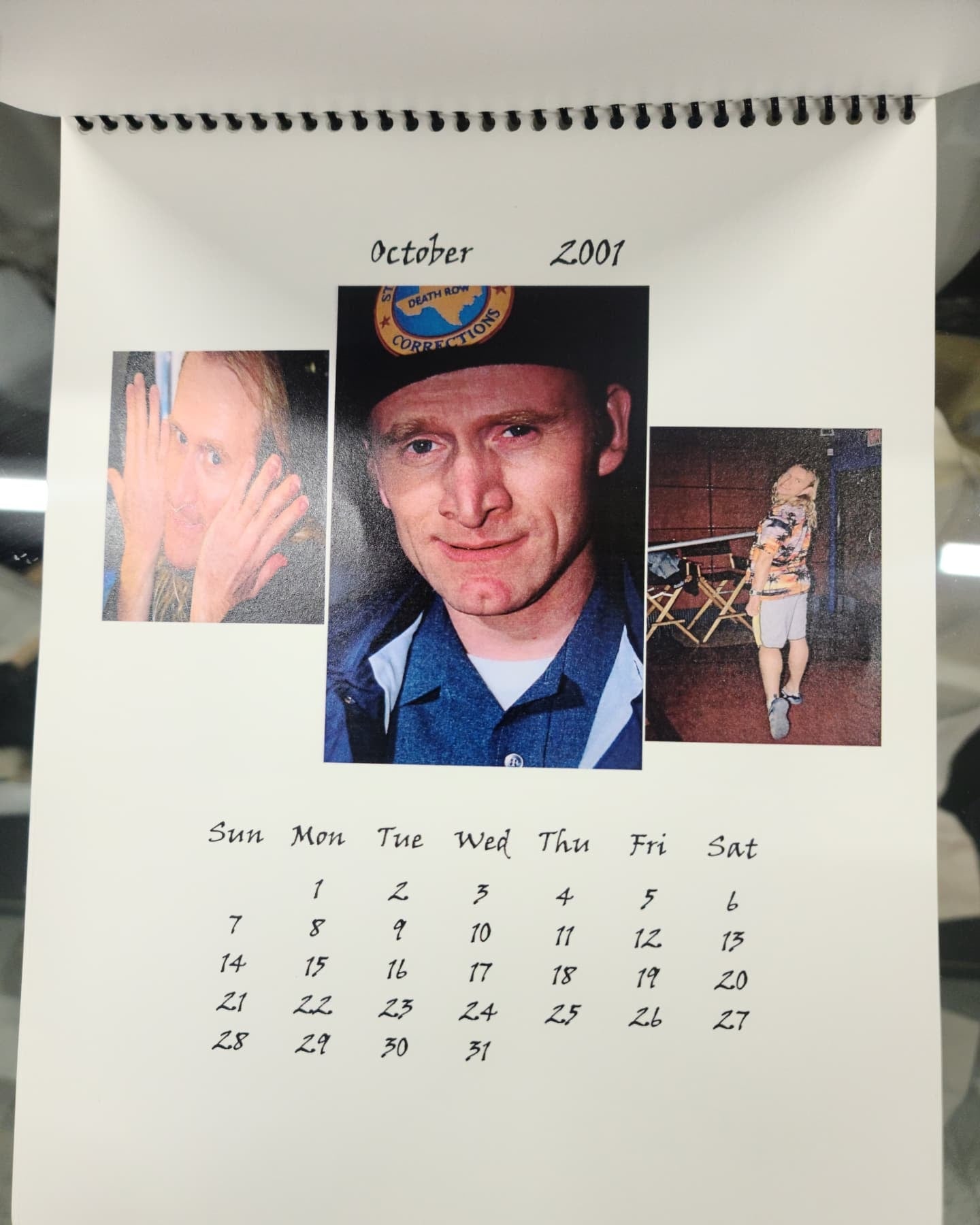 Lone Gunmen Calendar - Crew Gift